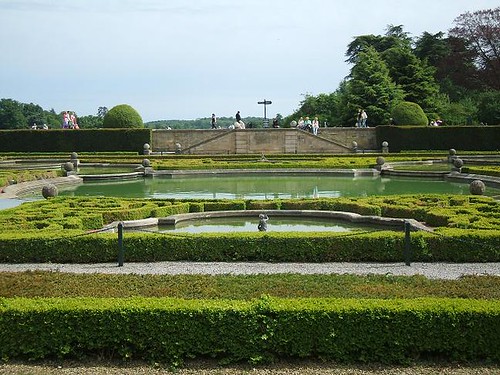 Water gardens at Blenheim