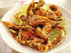 fried soft shell crabs @ victoria city restaurant