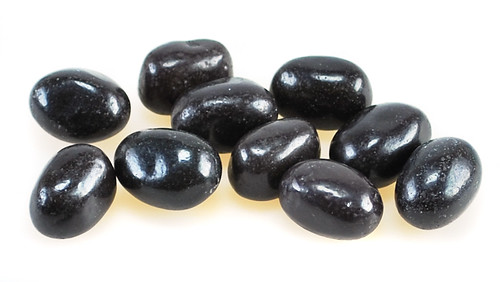 black jelly bean