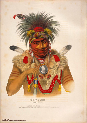 024- Un jefe Fox-King,Charles Bird 1838