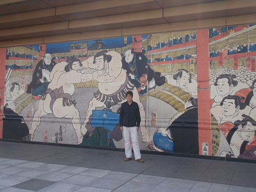 Mural Sumo tradicional