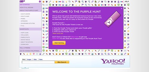 Yahoo Purple Hunt