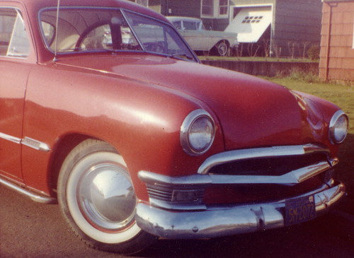 My 1950 Ford coupe after it was customized