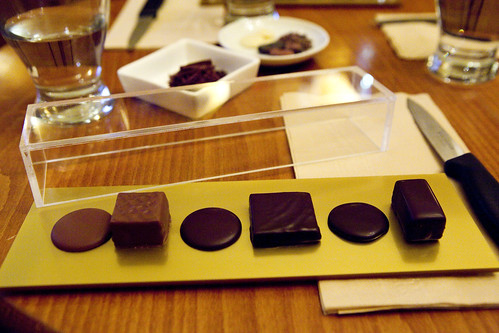 Chocolates for tasting