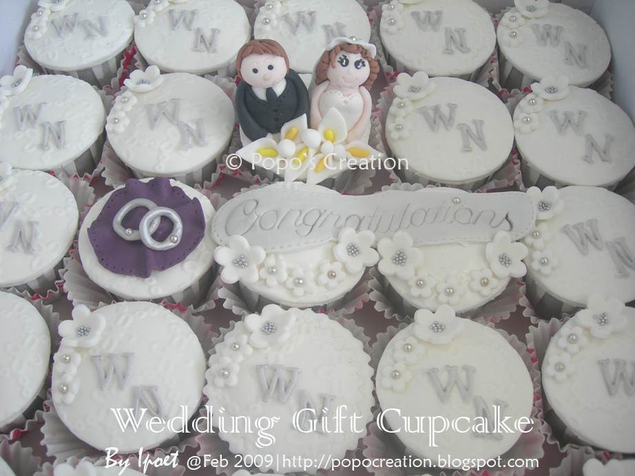 Wedding Gift Cupcake for Nancy