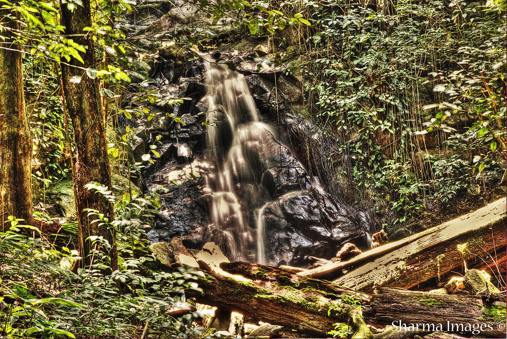 Kawang Waterfall in HDR