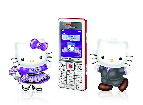Hello Kitty Sony Ericsson Facebook Mobile by Hello Kitty Gifts