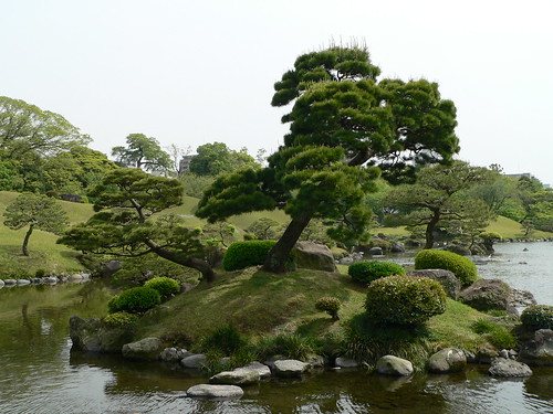 Eine anderer japanischer Landschaftsgarten