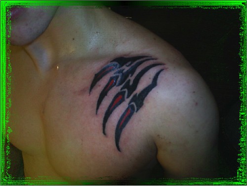 Shadow Claw Tattoo by the