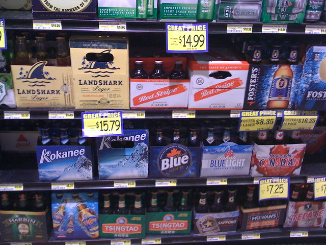 Canadian beer in North Dakota, Kokanee, Labatt Blue, Labatt Blue Light, 