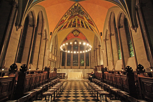 Inside Lambeth Palace chapel