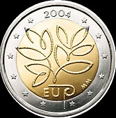 2 euro Fínsko 2004