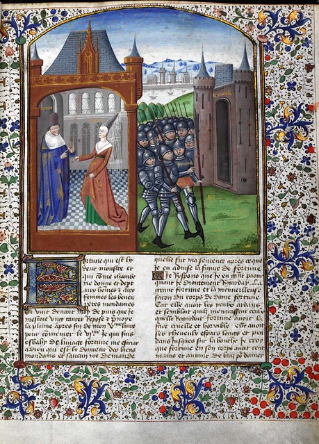 Boccaccio De Casibus Virorum Illustrium  - Paris 1467 by University of Glasgow Library