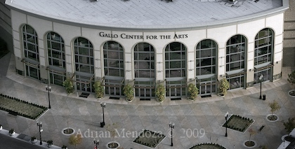 "Aerial Photo" "Gallo Center" downtown Modesto