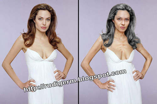  Angelina Jolie - Envejecida 