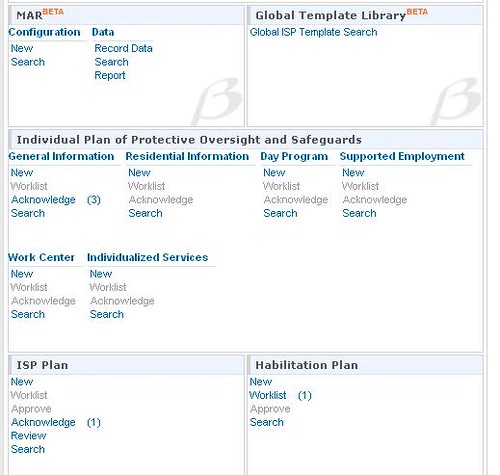 beta version of Medication Administration Records in Therap 8.1.