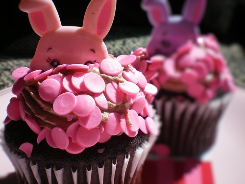 simple easter bunny cupcakes. Easter Bunny Cupcakes