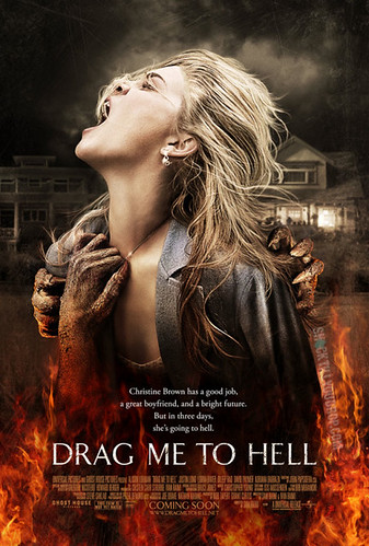 Drag Me To Hell Movie Poster by BrentLovesBlythe.