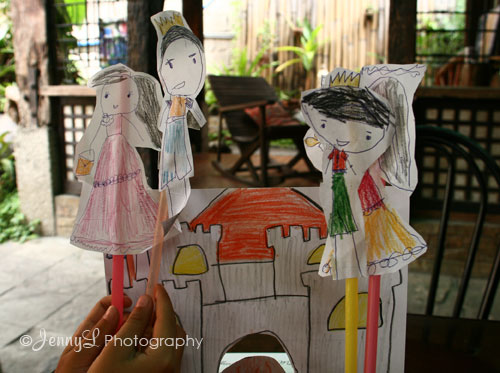 Project 365: Paper Puppet Show