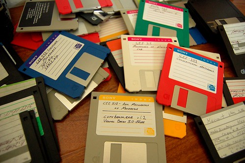 Pile of Old Disks