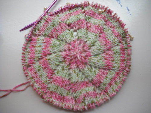 Pinwheel Blanket in progress