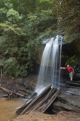 Tom at Wright Creek Falls