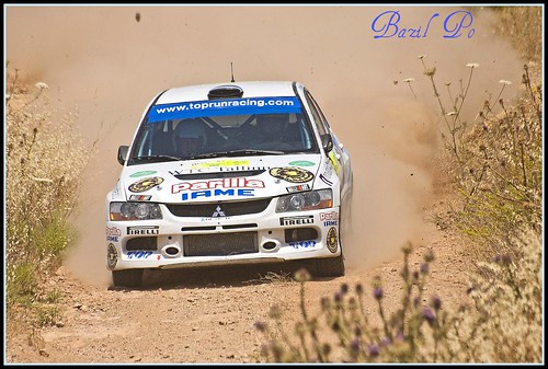 WRC RAUAM Mitsubishi Lancer Evo 9 GREECE Rally Acropolis Psatha SS 