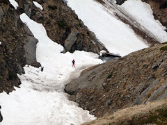 Scialpinismo Laga - Pizzo di Sevo versante sud canale diretto 