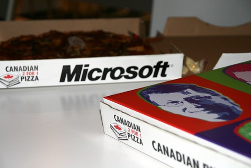Microsoft Pizza 1.0. Superb!