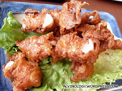 Fried sotong