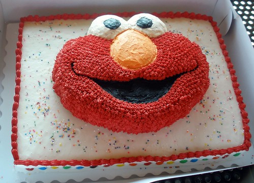 Brody's Elmo Birthday Cake