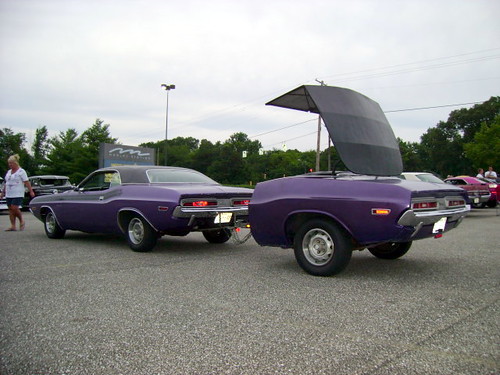 1971 Dodge Challenger with Matching Trailer