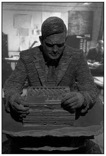 Statue of Alan Mathison Turing