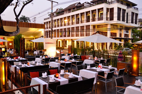 Deck1 - Hotel Restaurant of RarinJinda Wellness Spa Resort Chiang Mai by nwiwattanakrai.