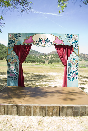 A beautiful backdrop for a fairy tale wedding