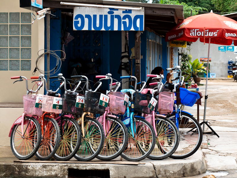 Bicycle @ Cha-Am, Thailand
