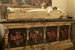 Alabaster tomb, St. Giles, Chesterton