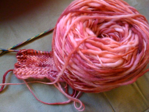 Swatching on 4mms