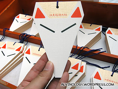Fox-shaped wishing plates