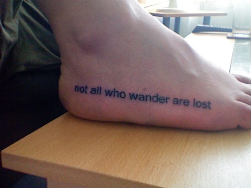 Word Tattoos On The Foot. foot tattoos words