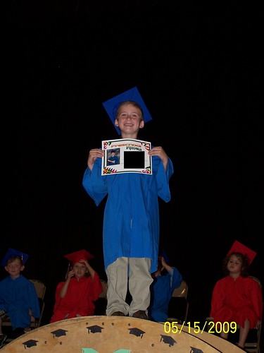 Jacob with diploma