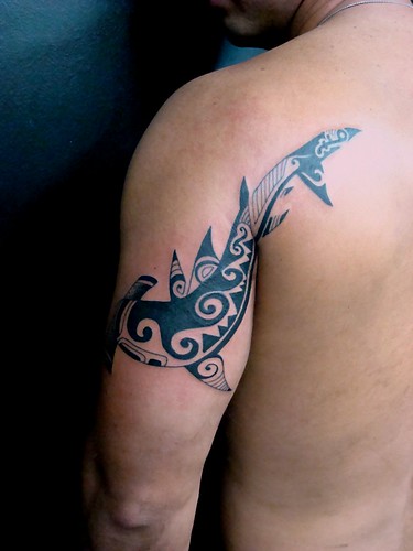 mens forearm tattoos hawaiian flower tattoos tribal dragon cross arm