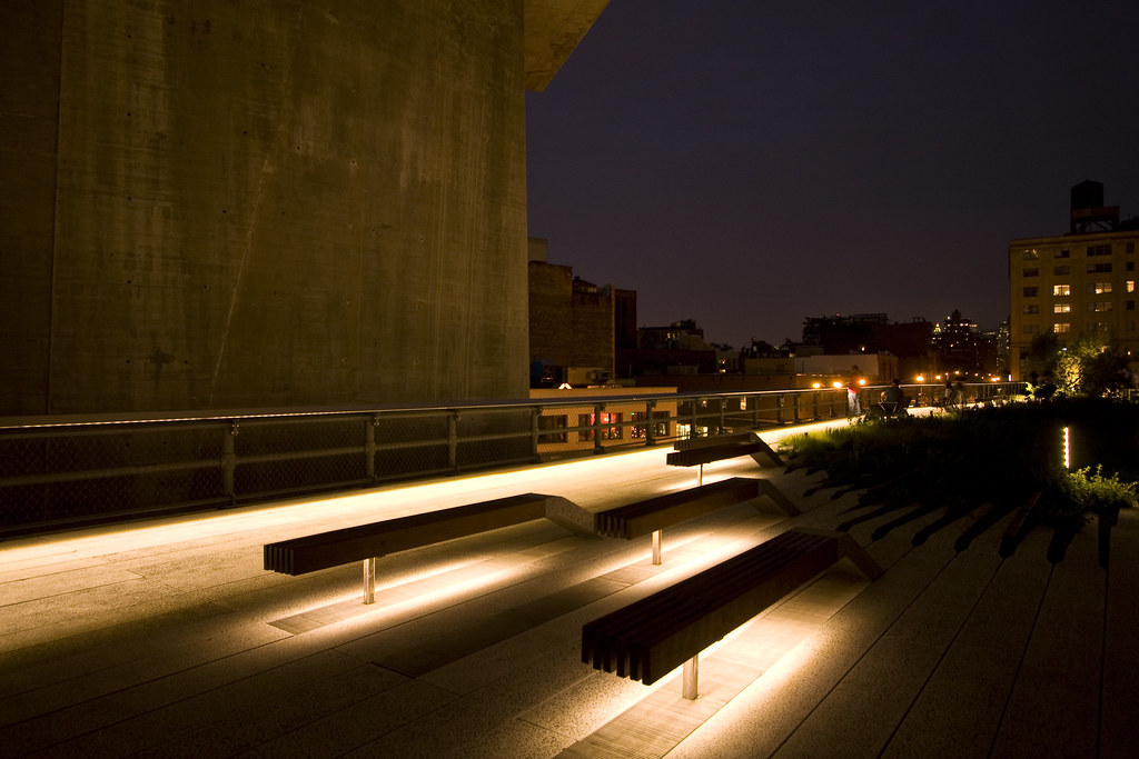 High Line at night