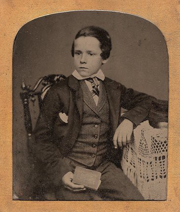 Edmund Barron (Baron) Hartley, aged 12, 29 June 1859