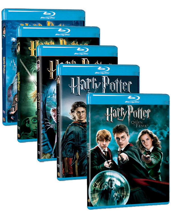 DVDs Blu-Ray de Harry Potter