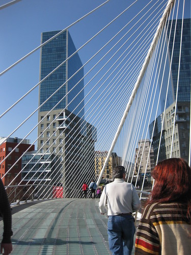Santiago Calatrava walking bridge