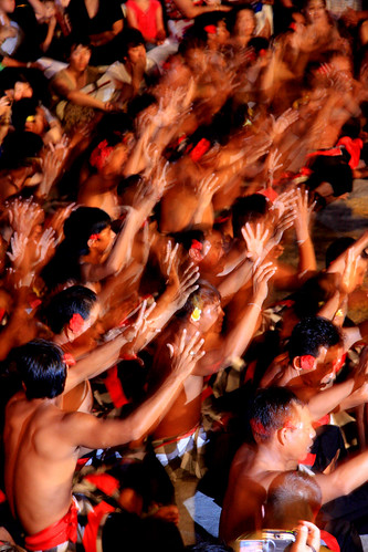 Balinese Men Kecak Chanting