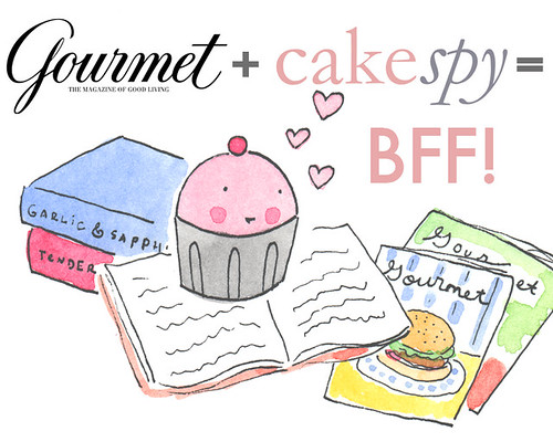 Gourmet + CakeSpy = BFF