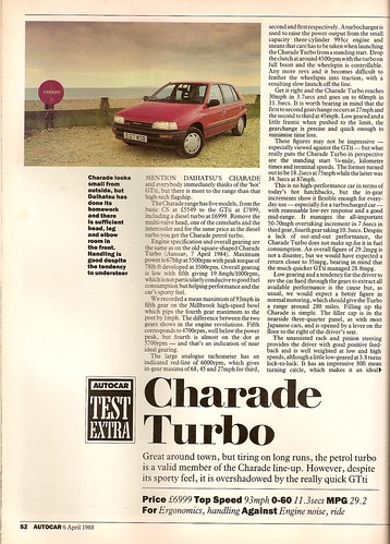 Daihatsu Charade 1.0 Turbo Test 1988 1 Daihatsu+charade+turbo+G11 ...
