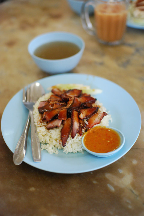 pork and rice, malaysia